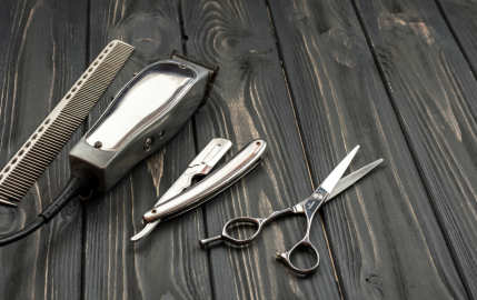 Herrenfriseur Werkzeug